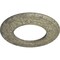 Ekena Millwork Salem Ceiling Medallion (Canopies up to 7 1/8"), 13 1/4"OD x 7 1/8"ID x 7/8"P, Castle Stone Crackle CM13SACSC - alternate 2
